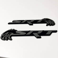 SRT Trackhawk Stil 3D Kotflügel-Abzeichen Emblem_2