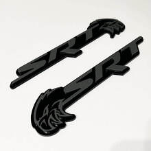SRT Trackhawk Stil 3D Kotflügel-Abzeichen Emblem_3