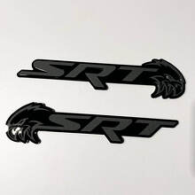 SRT Trackhawk Stil 3D Kotflügel-Abzeichen Emblem_5