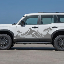 Toyota Land Cruiser Seitentüren Ornament Stil Aufkleber Vinyl Aufkleber Grafik
 2