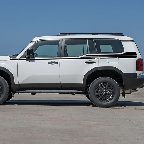 Toyota Land Cruiser Side Up Doors Stripes Decals Vinyl Sticker GraphicVehicle Parts & Accessories, Car Tuning & Styling, Body & Exterior Styling!
