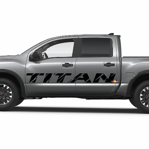 Nissan Titan Seitentüren Verkleidung Vinyl Aufkleber Decals Grafiken
