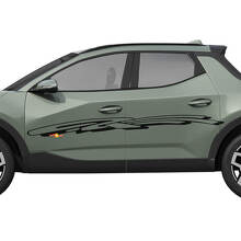 Rallye-Seitentür-Vinyl-Aufkleber mit Grafik, passend für Hyundai Santa Cruz
 2