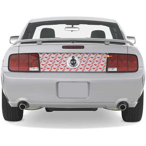 Vinyl-Aufkleber für den hinteren Kofferraum des Ford Mustang GT
