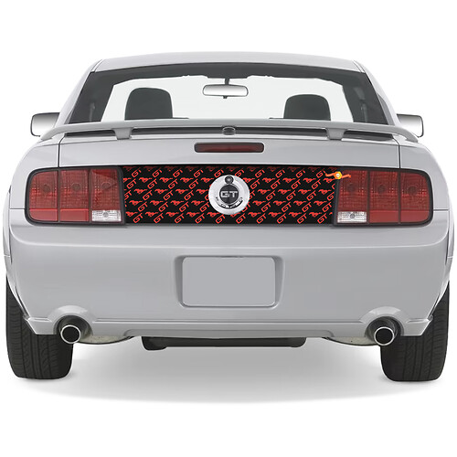 Vinyl-Aufkleber für den Kofferraum, Ford Mustang GT, Grafik 2
