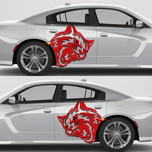 Wildcat Seiten-Vinylaufkleber-Set für Dodge Challenger oder Charger_2