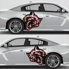 Wildcat Seiten-Vinylaufkleber-Set für Dodge Challenger oder Charger_3