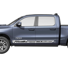 Seitentürstreifen für Dodge RAM 1500 REV Vinyl-Aufkleber, Aufkleber, Grafik 2
 3