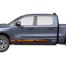 Seitentüren Streifen Rocker für Dodge RAM 1500 REV Vinyl Aufkleber Aufkleber Grafiken 2
 2