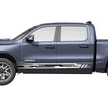 Seitentüren Streifen Rocker für Dodge RAM 1500 REV Vinyl Aufkleber Aufkleber Grafiken 2
 3