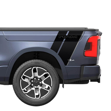 Heckseiten-LKW-Streifen-Rocker für Dodge RAM 1500 REV, Vinyl-Aufkleber, Aufkleber, Grafiken
 2