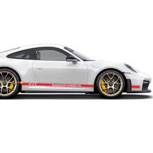 Markenspezifisches Seitenstreifen-Vinylaufkleber-Set für Porsche 911_2
