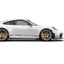 Markenspezifisches Seitenstreifen-Vinylaufkleber-Set für Porsche 911_3