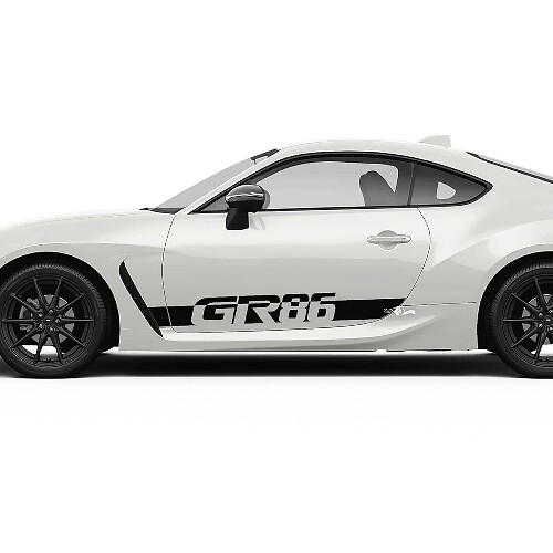 GR86 Türseitenstreifen Vinyl-Aufkleber-Set für Toyota GR86