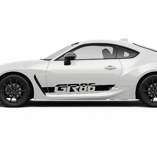 Toyota GR86 Türen Seitenaufkleber Grafiken Aufkleber Sticker
