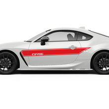 Toyota GR86 Türen Seitenakzente Streifen Grafikaufkleber Aufkleber
 2