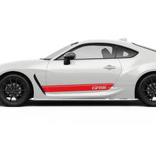 Toyota GR86 Türen Seitenakzente Streifen Grafikaufkleber Aufkleber
 3