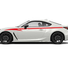 Toyota GR86 komplette Seitenakzentstreifen Grafik Aufkleber Sticker
 3