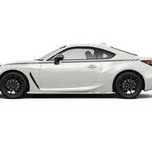 Türseitliche Akzente Rennstreifen Grafiken Aufkleber Für Toyota GR86 2