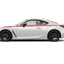 Toyota GR86 Doors Side Accents Racing Stripes Graphics Decals Sticker
 3