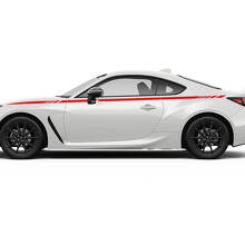Toyota GR86 Türen Seitenaufkleber Rennstreifen Grafiken Aufkleber Sticker
 3