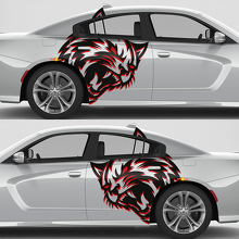Wildcat Style Seiten-Vinylaufkleber Set für Dodge Challenger oder Charger_3