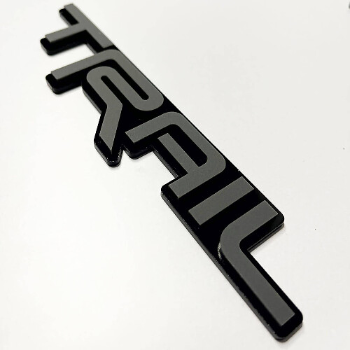 TRAIL 3D Emblem Kotflügel Heckklappenemblem für Toyota TRD