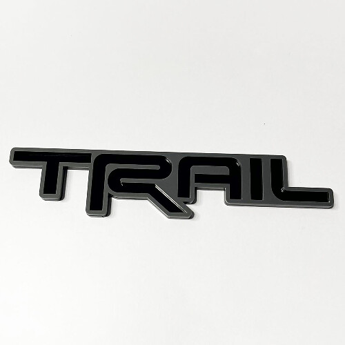 TRAIL 3D-Abzeichen – individuelles Kotflügel-Heckklappen-Frontgrill-Abzeichen-Emblem für Toyota TRD 2
 1