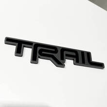 TRAIL 3D Abzeichen Kotflügel Heckklappen-Emblem 2 für Toyota TRD 3
