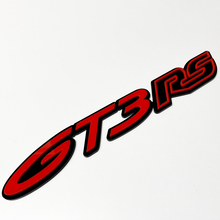 GT3 RS 3D-Abzeichen – individuelle Kotflügel-Heckklappen-Frontgrill-Abzeichen-Emblem für Porsche GT3
 4