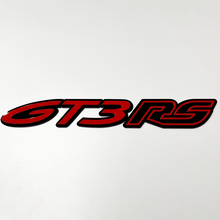 GT3 RS 3D-Abzeichen – individuelle Kotflügel-Heckklappen-Frontgrill-Abzeichen-Emblem für Porsche GT3
 5