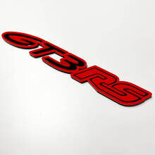 GT3 RS 3D Emblem – Individuelle Kotflügel-Hecktür-Frontgrill-Embleme 2 für Porsche GT3 RS 2