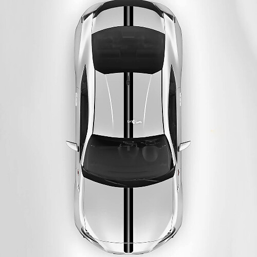 Motorhaube Dach Kofferraum Rennstreifen Grafiken Aufkleber Sticker 2 Für Toyota GR86