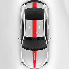GR86 Logo Hauben Dach Kofferraum Streifen Vinyl Aufkleber Set Für Toyota GR86_3