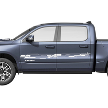 Seitentüren Streifen Vinyl Aufkleber Aufkleber Grafiken Dodge RAM 1500 REV
 2