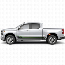 Winkelkontur Tür- & Seitenschweller-Vinylstreifen für Chevrolet Silverado 1500 T1XX 2019-2026_4