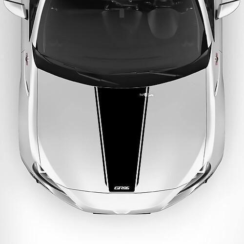 GR86 Logo Motorhauben Racing Streifen Grafikaufkleber Sticker 3 Stück für Toyota GR86