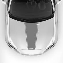 GR86 Logo Motorhauben Racing Streifen Grafikaufkleber Sticker 3 Stück für Toyota GR86 2