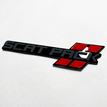 Scat Pack Scatpack Hash Fender Heckklappe Frontgrill 3D Abzeichen Emblem
 2