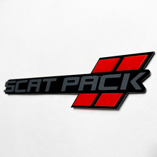 Scat Pack Scatpack Hash Fender Heckklappe Frontgrill 3D Abzeichen Emblem
 3