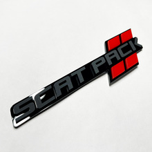 Scat Pack Scatpack Hash Fender Heckklappe Frontgrill 3D Abzeichen Emblem
 4