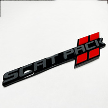 Scat Pack Scatpack Hash Fender Heckklappe Frontgrill 3D Abzeichen Emblem
 5