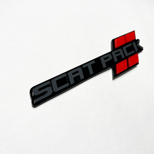 Scat Pack Scatpack Hash Fender Heckklappe Frontgrill 3D Abzeichen Emblem
 8