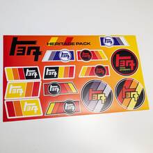 TEQ Heritage Retro Vintage Old Style Sticker Pack Aufkleber Grafiken für Toyota
 2
