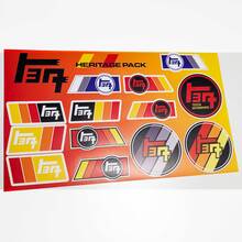 TEQ Heritage Retro Vintage Old Style Sticker Pack Aufkleber Grafiken für Toyota
 3
