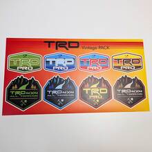 TRD Heritage Retro Vintage Old Style Sticker Pack Aufkleber Grafiken
 2