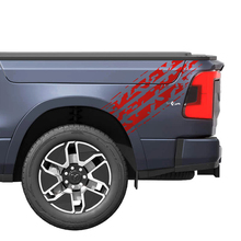 Bettseitenstreifen, Vinyl-Aufkleber, Aufkleber, Grafiken, Dodge RAM 1500 REV
 3