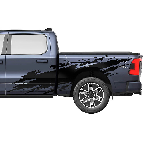 Splash Seitentüren LKW Vinyl Aufkleber Aufkleber Grafiken für Dodge RAM 1500 REV
