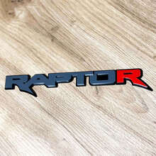 Power Truck Red R 3D Kotflügel- und Heckklappen-Emblem_2