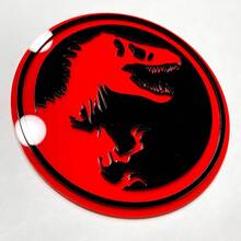 Jurassic 3D-Abzeichen – individuelles Fender-Heckklappen- oder Fender-Grill-Emblem
 6